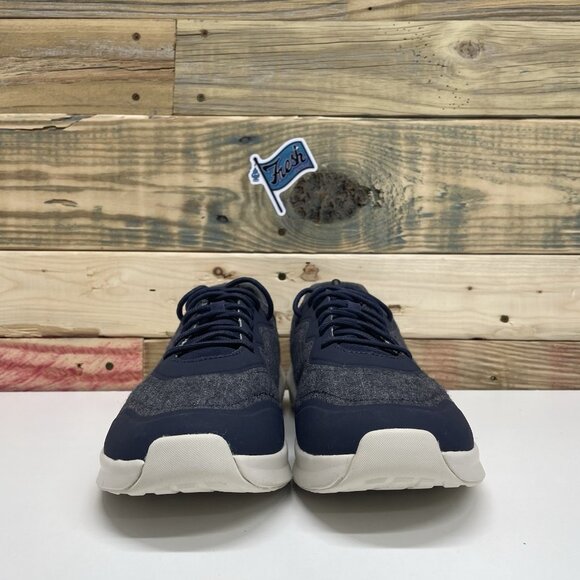 Olukai Koheo Hulu Athletic Casual Sneakers Men’s Size 11.5 Blue Cotton NEW - Picture 2 of 12